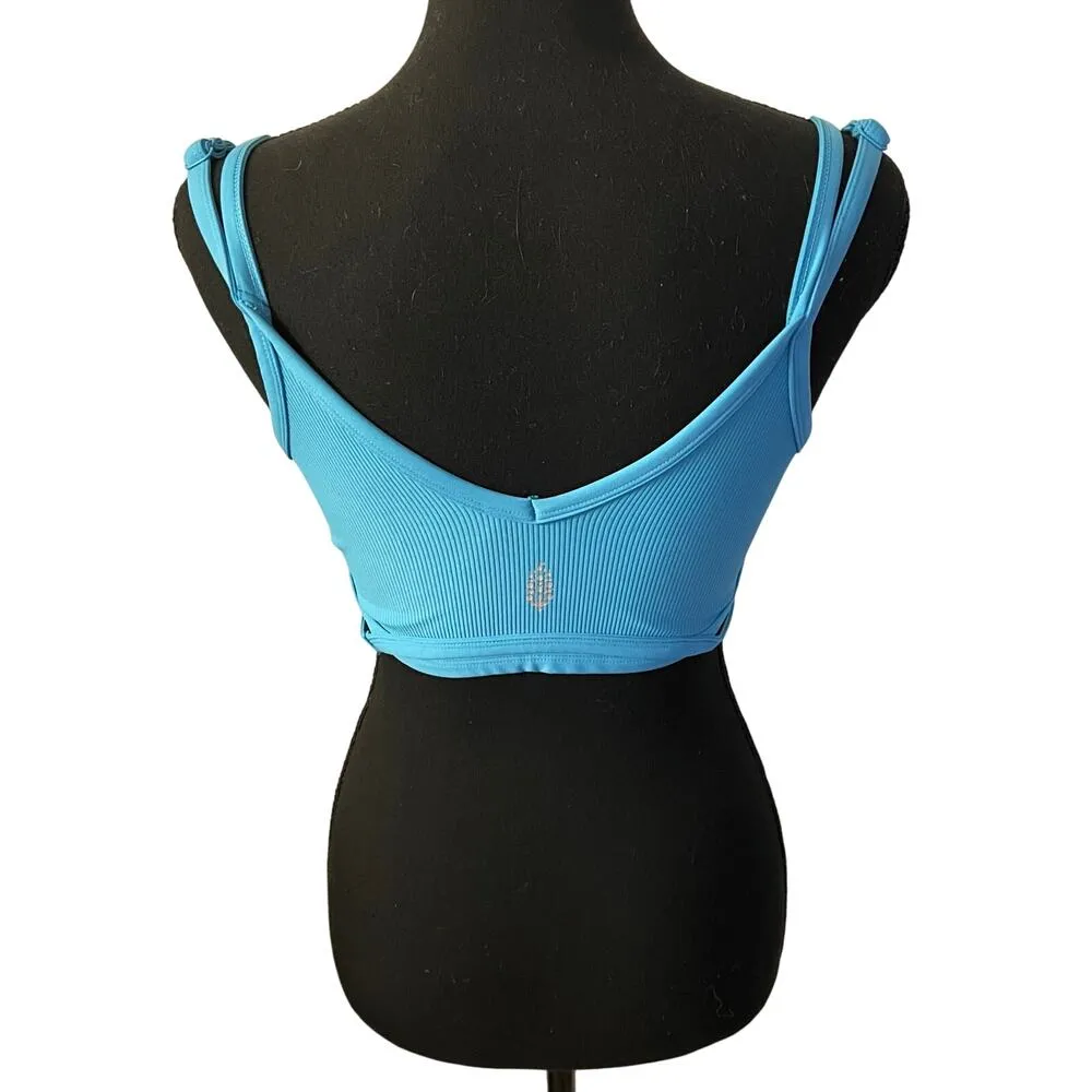 FP Movement Instant Replay Sports Bra Medium Women’s Blue - Image 3