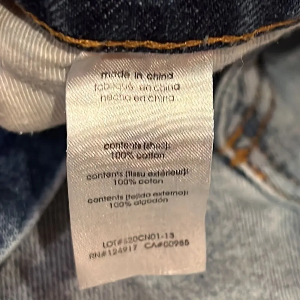 WeWoreWhat Exposed Button Distressed Denim Shorts 25 - Image 4