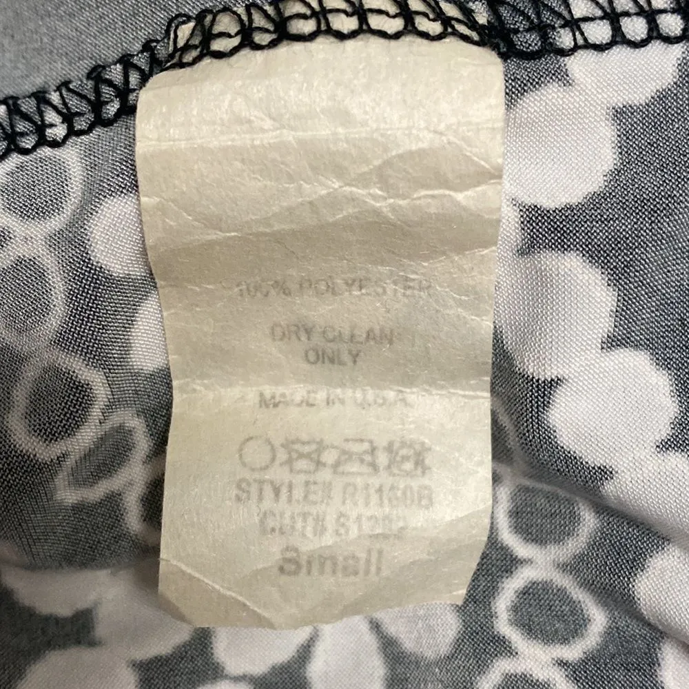 Sage Black White Romper Short Sz Small - Image 6