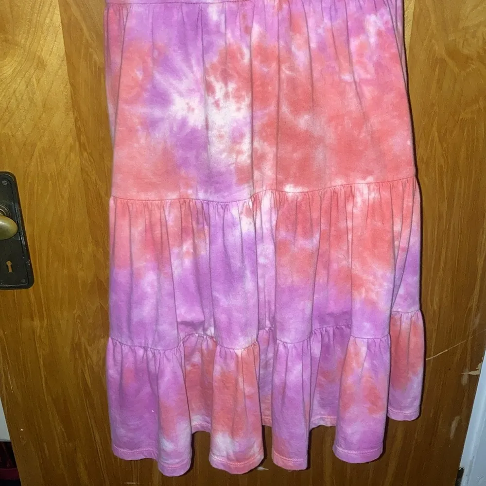 Wild Fable Pink & Orangeish Pink Tie-Dye Dress - Size Medium - Image 8