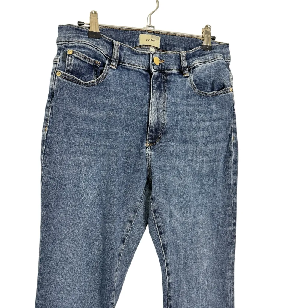 DL1961 High Rise Flare Jeans - Image 4
