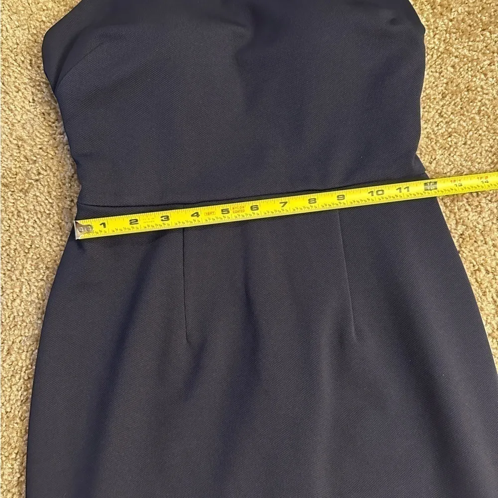 Speechless Navy Blue Formal Mini Dress Rhinestone Neckpiece - Image 14