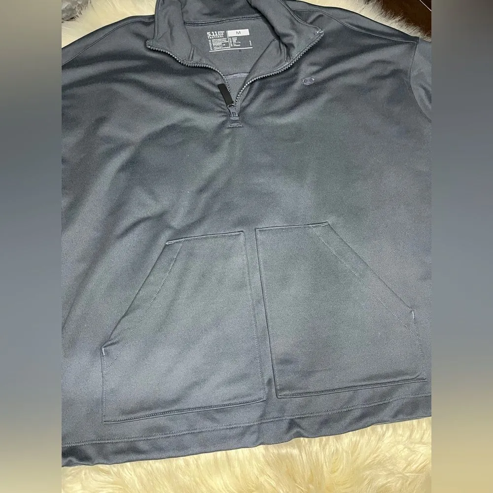 5.11  Tactical Reese gray 1/4 Zip Pullover Size Medium - Image 8