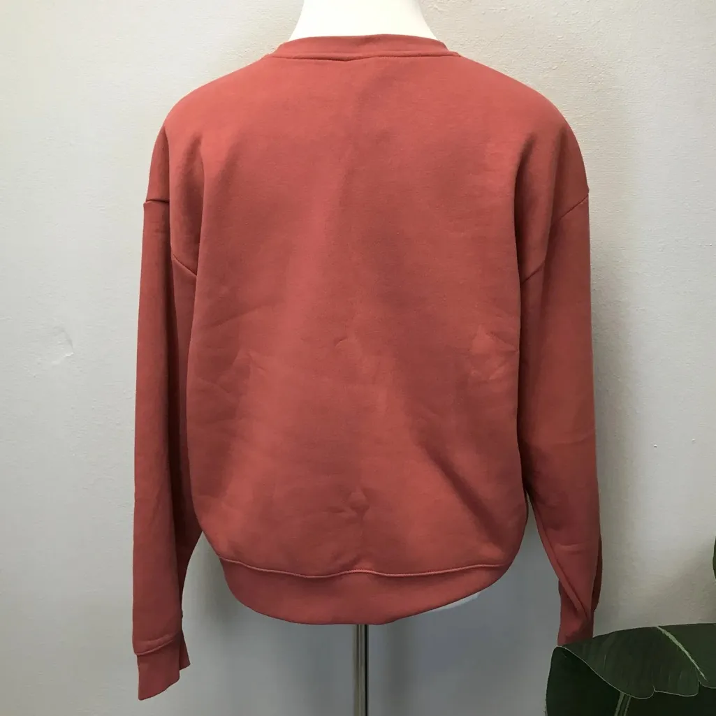Champion Terracotta Pink Powerblend Fleece Crewneck Sweatshirt - New! - Size 2XL - Image 2