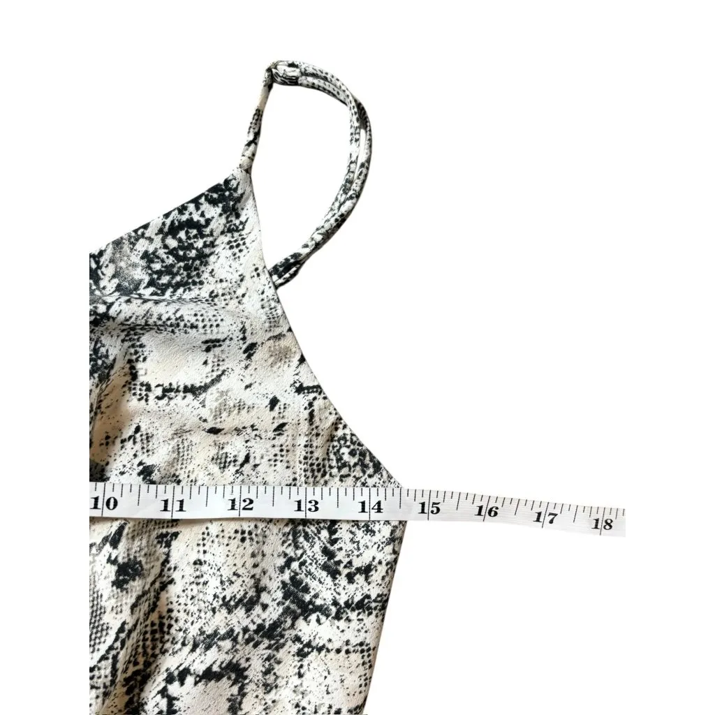 DO+BE Women's Monochrome Snakeskin Sleeveless Top - Image 4