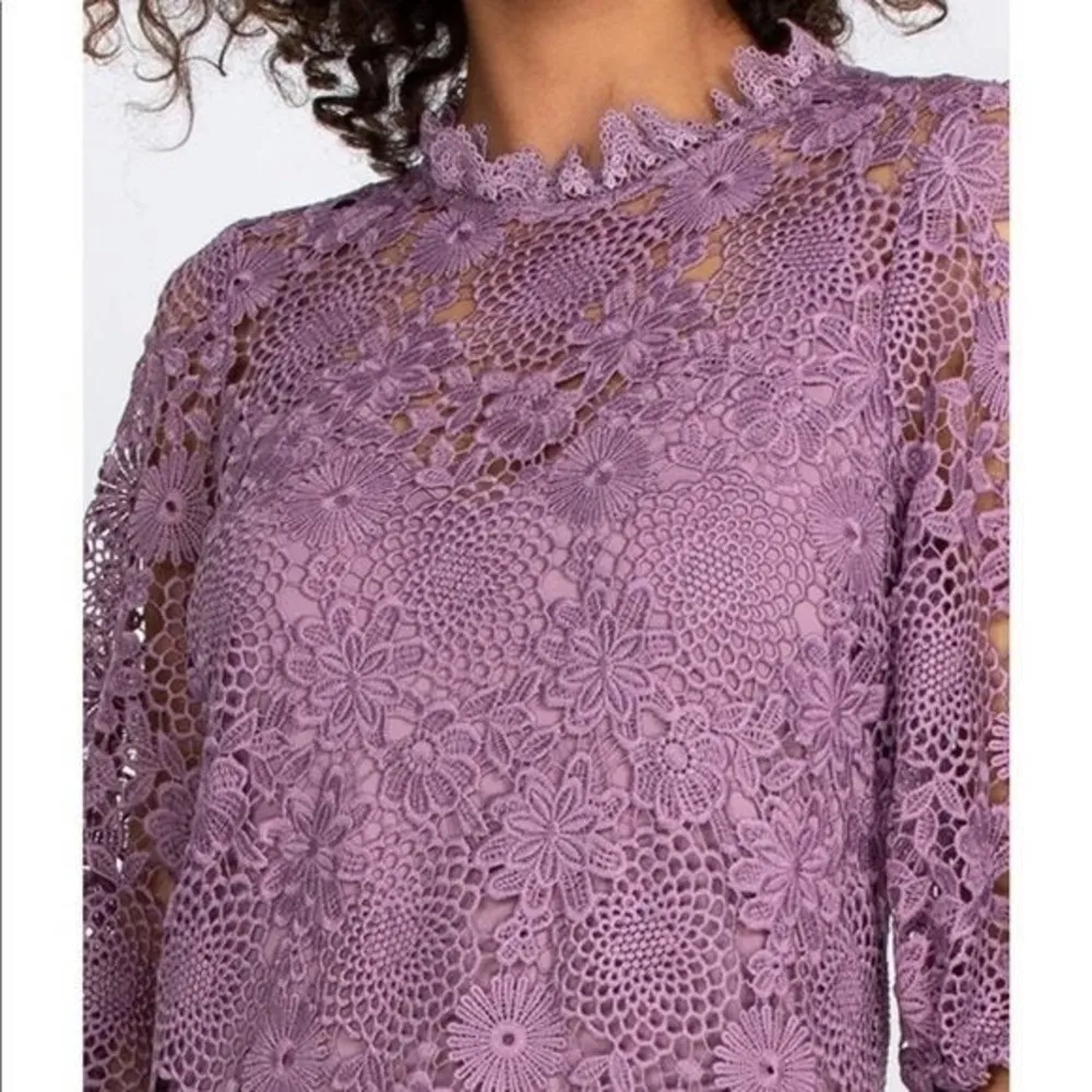 Johnny Was Lorrie Lace Eyelet Mini Dress - Image 55