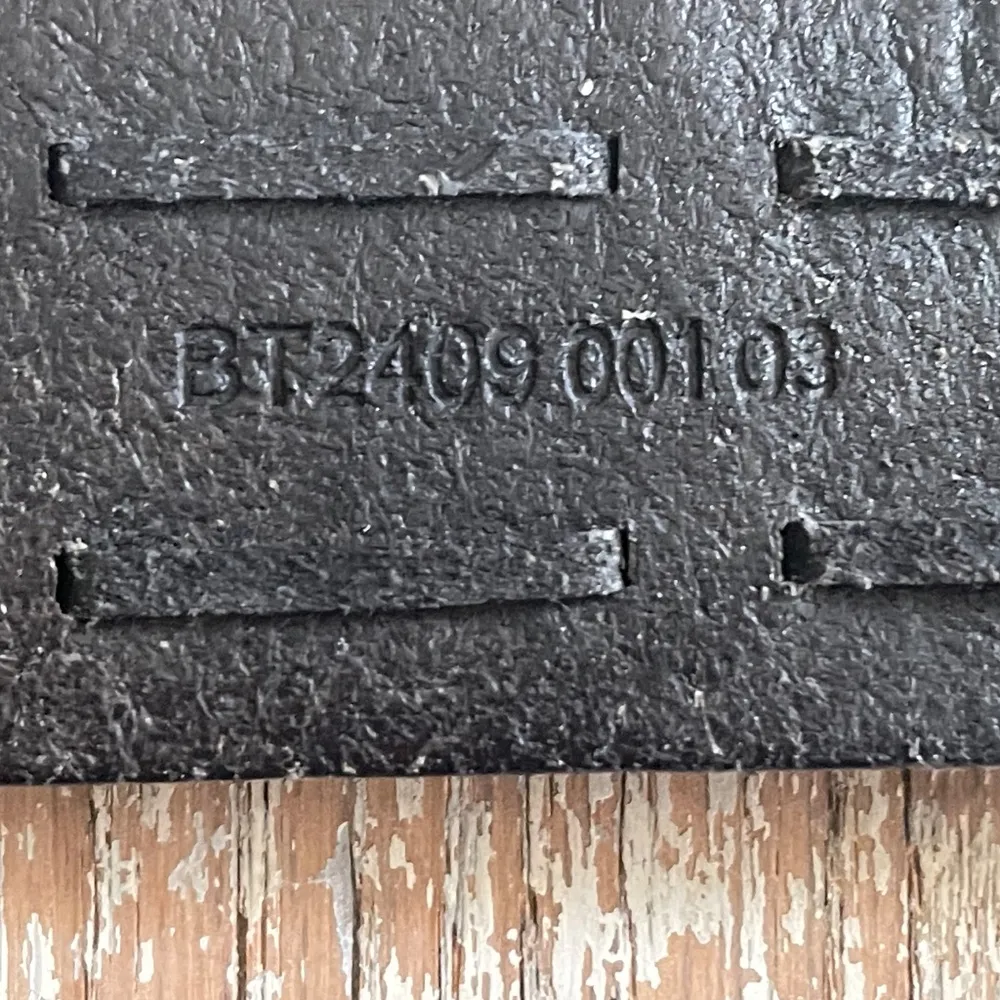 Vintage Fossil Sun Flower Genuine Leather Belt Dark Brown Large Tooled Festival - Image 12