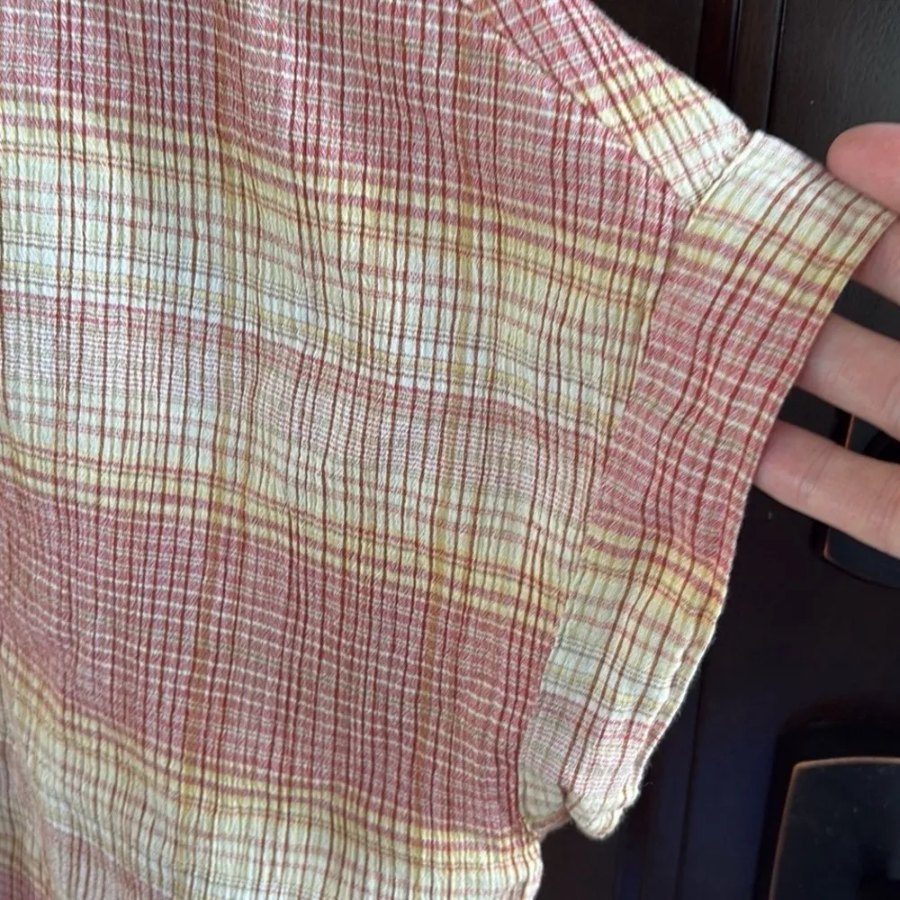 EUC Madewell Hilltop Shirt Ombré Shirt Size XL Retail $75.00 - Image 7