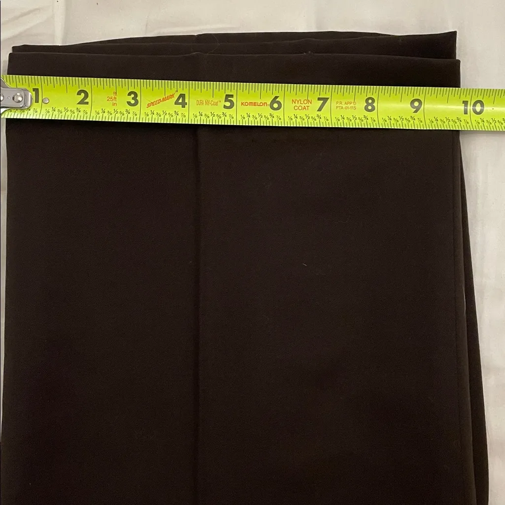 Brooks Brothers Black Wool Trousers Pants Womens Size 10 Career Classic - Image 8