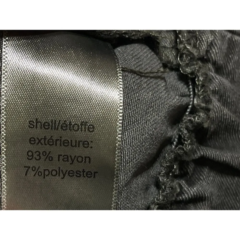 Maurices Women's Jacket Camo Hood Ruffle Bottom Lightweight Size XL Extra Large - Image 6