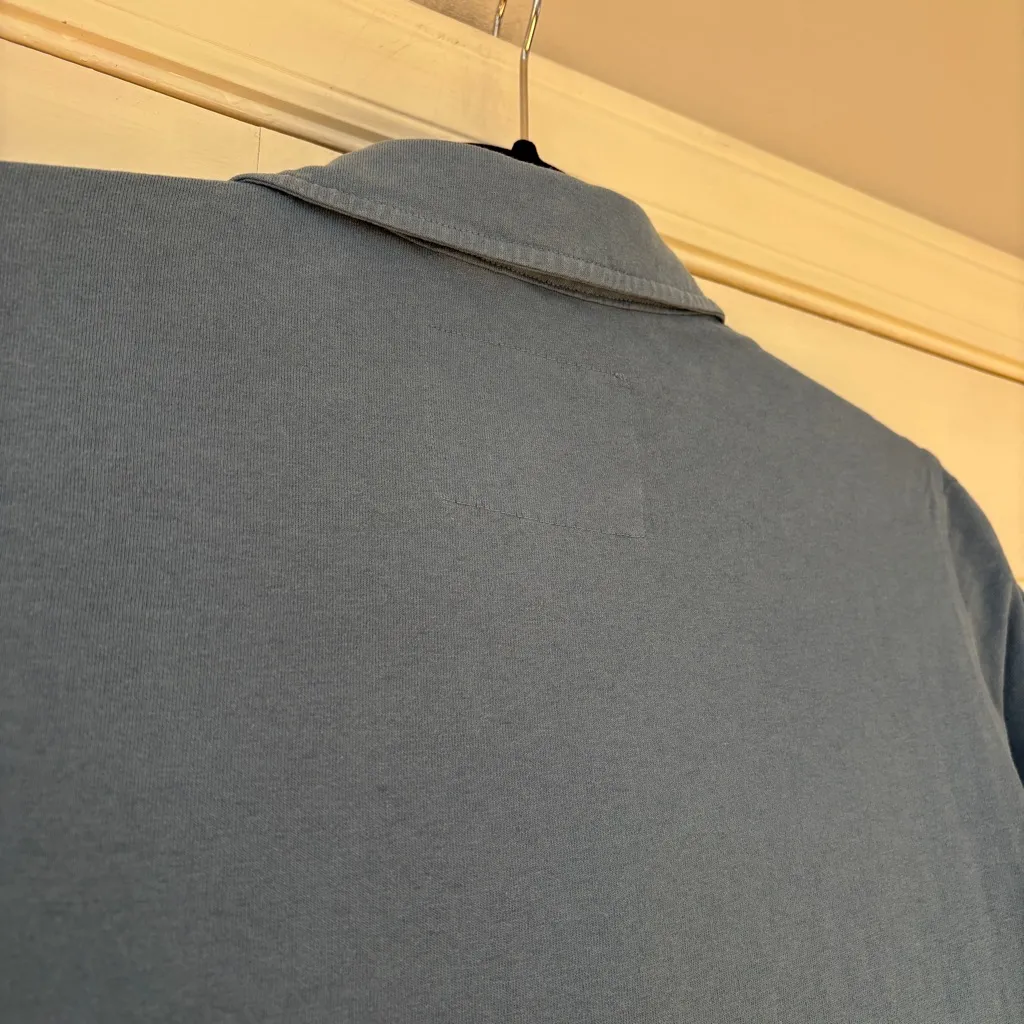 Frank & Eileen NICOLE Popover Henley Dress HERITAGE JERSEY Size XS Hydrangea - Image 13