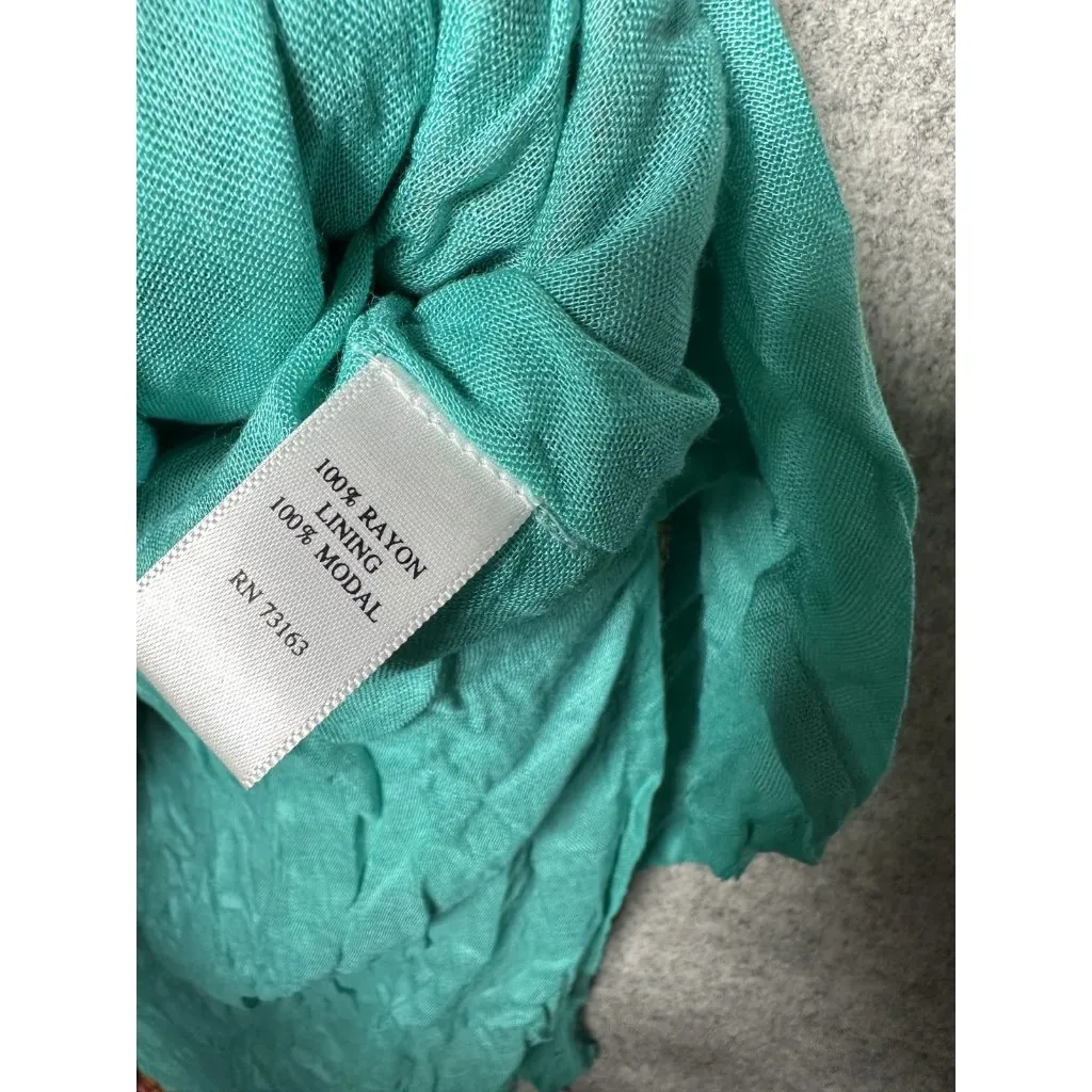 Melissa Paige XL Skirt Boho Drawstring Stretch Colorful Gypsy Hippie Patchwork - Image 10