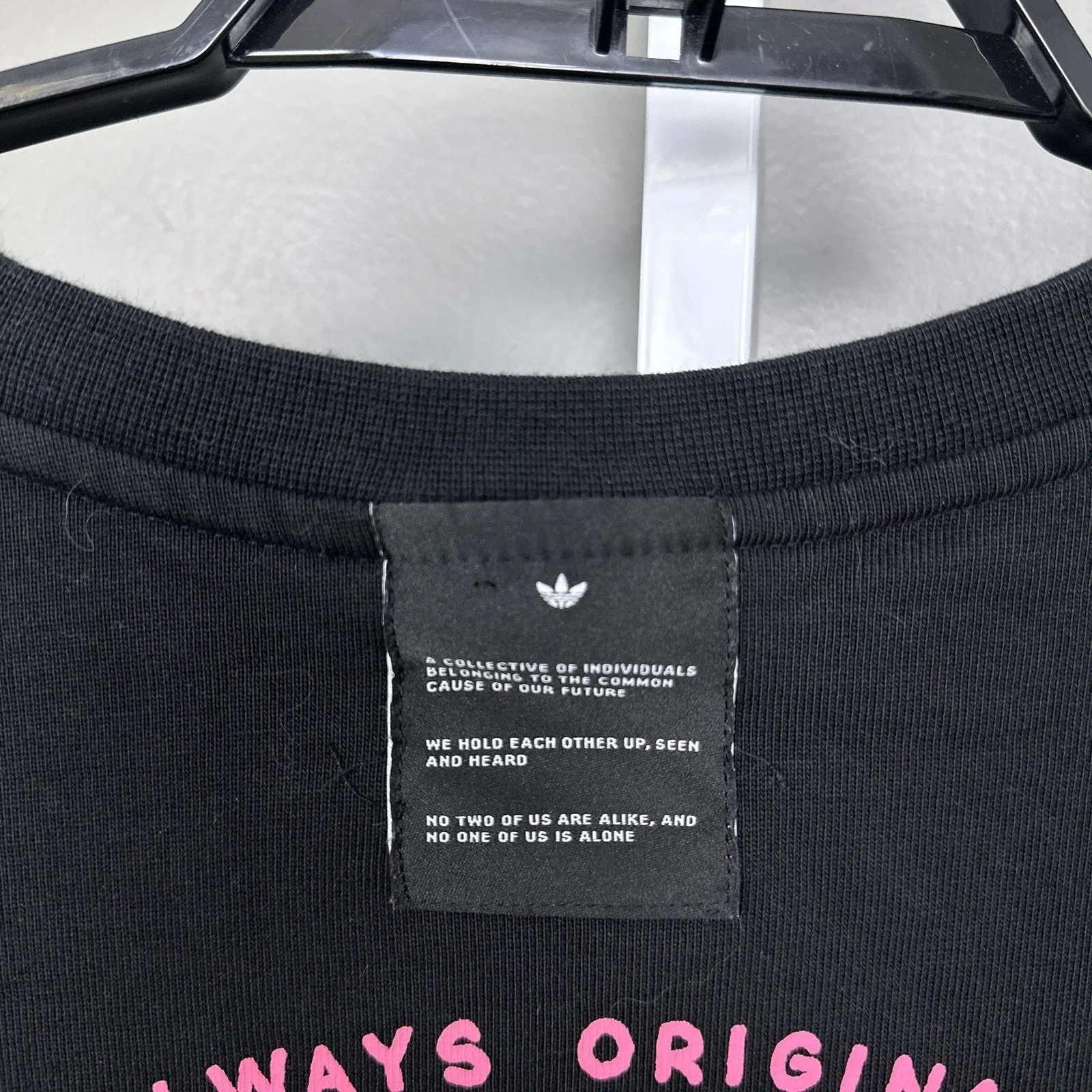 Adidas Originals Be Yourself Crew Dress Women's Plus Size 4X Sweatshirt Cotton - Image 8