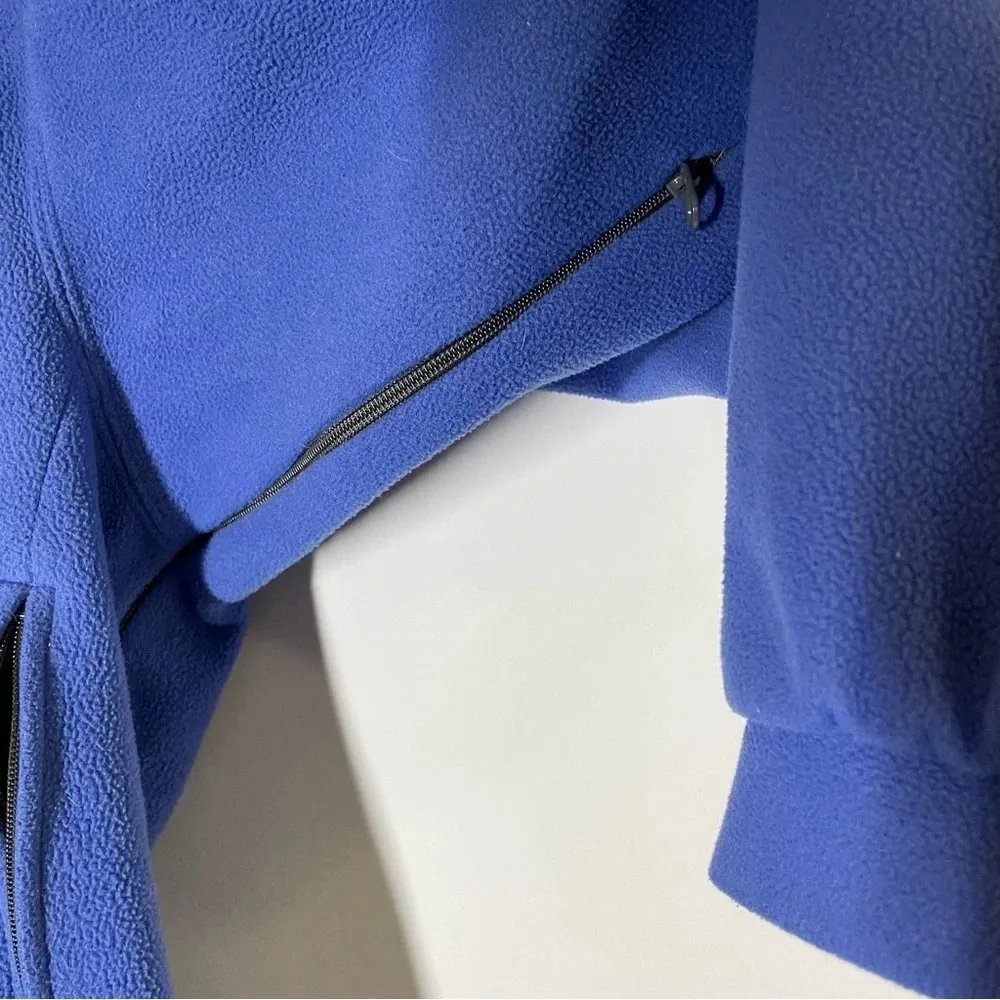 Marmot Blue Windstopper Fleece Zip Up - Image 4