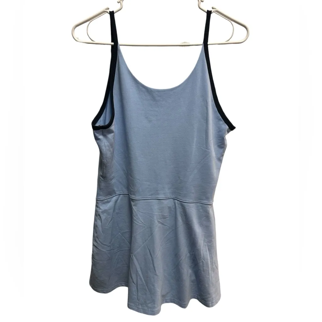 NWT FREE PEOPLE FP MOVEMENT Hot Shot Skortsie in High Dive Blue Size L - Image 7