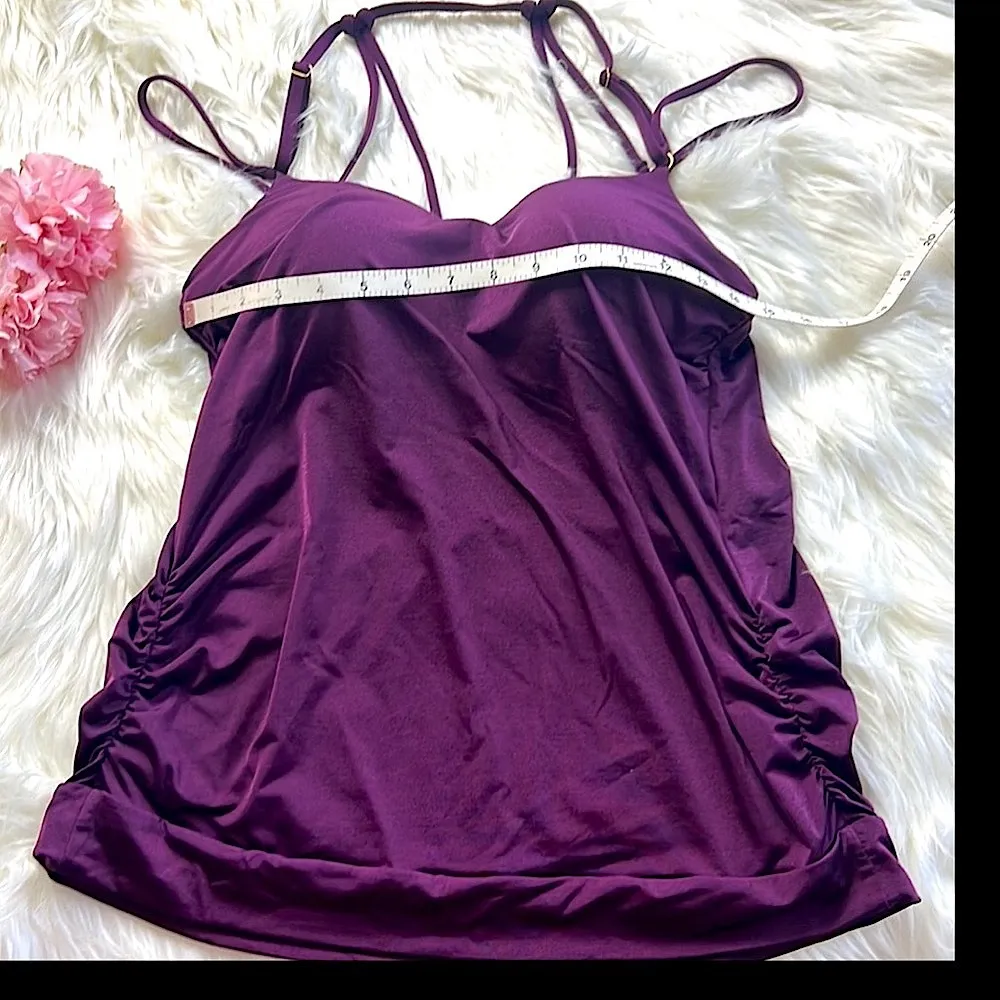 🌞Athleta tankini blousy aqualuxe in bloom - Image 3