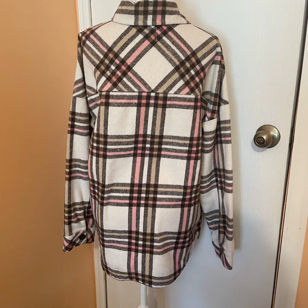 Cavalini Multicolor Plaid Outerwear shirt-jacket - Image 2