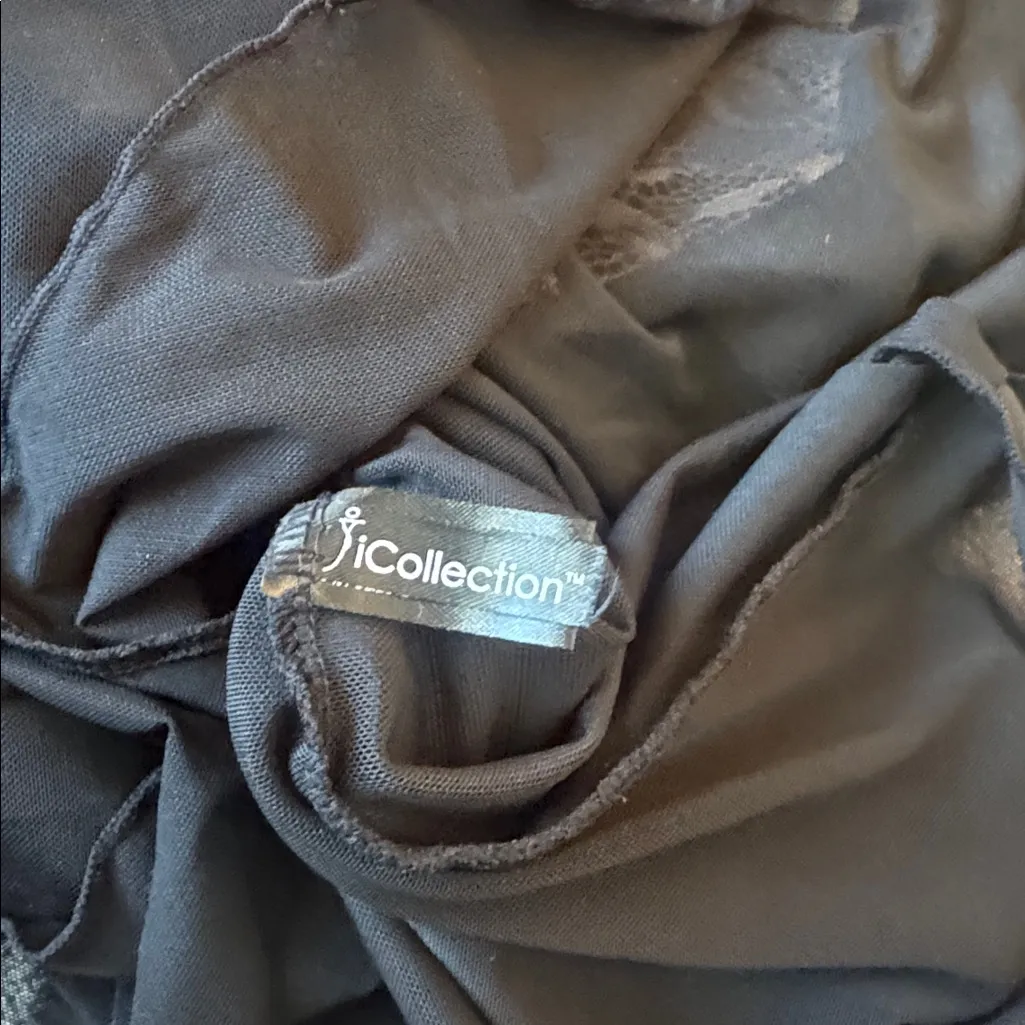 ICollection Underwire Babydoll SIZE 3X Black - Image 3