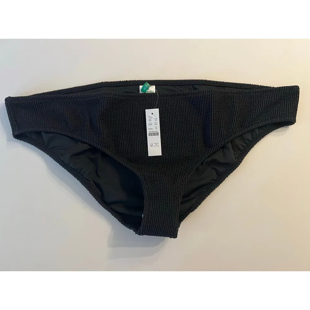 J.Crew Textured Hipster Full-Coverage Bikini Bottom - Image 4