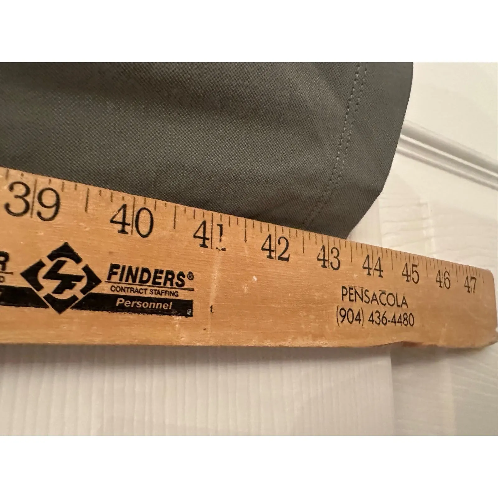 TAHARI Olive Green Sleeveless V Neck Button Front Midi Tank Dress Pockets Size L - Image 5