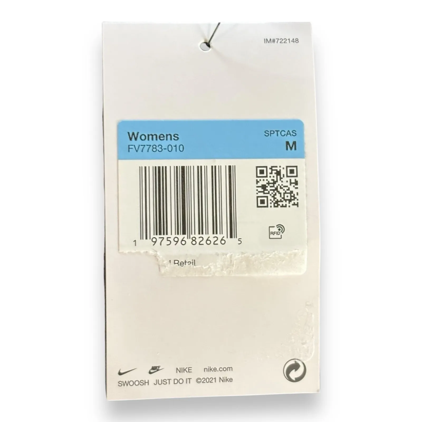 Nike Therma-fit Loose Fit Black Vest All Over Swoosh Women's M FV7783-010 $250 - Image 5