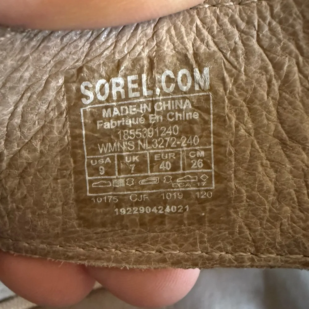 Sorel Women’s Sz 9 Joanie II Wedge Sandals Lace Up Gladiator Brown NL3272-240 - Image 7