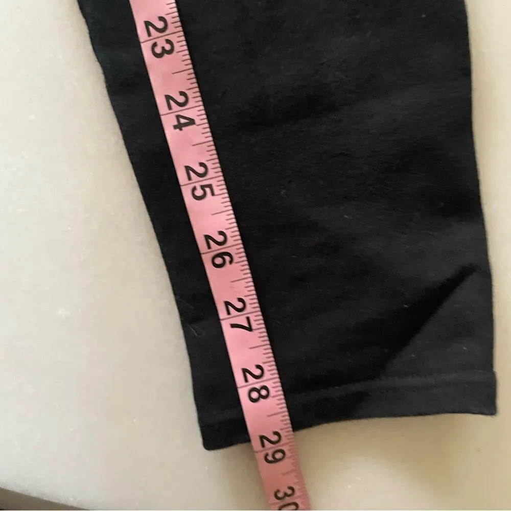 Helmut Lang  Cocoon Cotton-Blend Black Legging- Size Small - Image 10