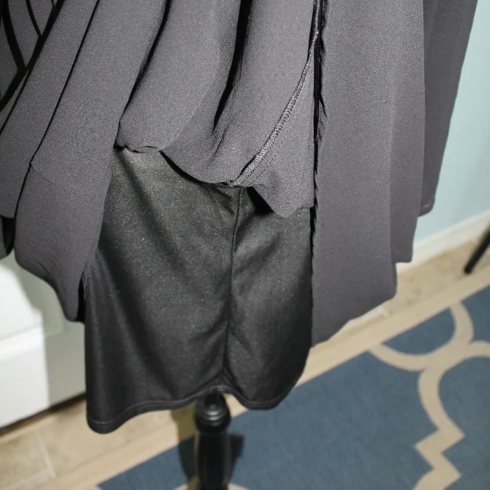 🔥REDUCED 🔥 Fab'rik Black Sheer Elegance Prom Party Dress - Image 7