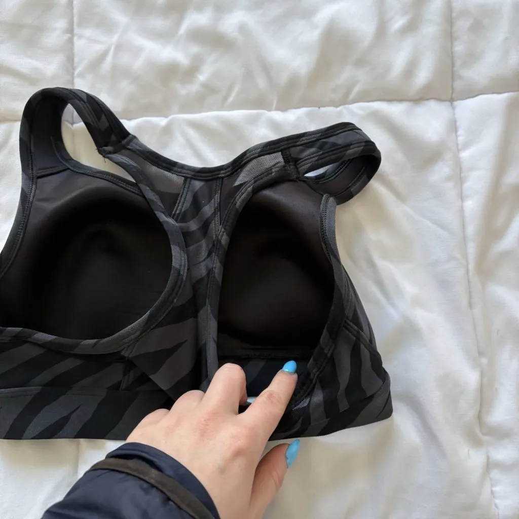 Avia Racerback Sports Bra Black Padded Womens Size XS Activewear Gym Yoga - Image 6