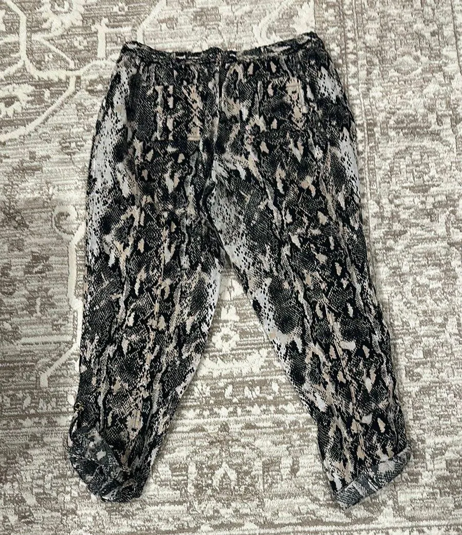 Linen Snakeskin Pants - Image 5