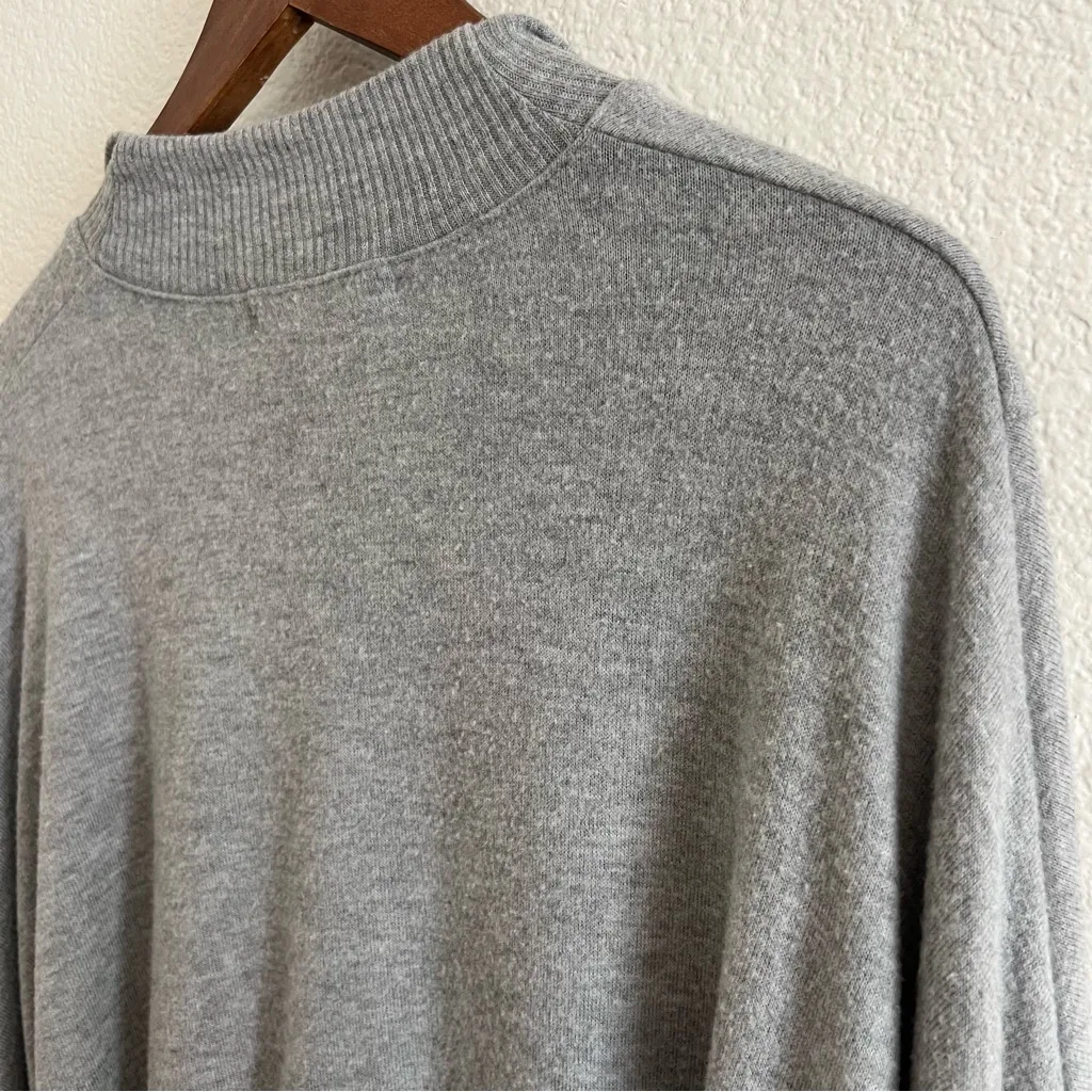 Project Social T Grey Cropped 1/4 Zip Pullover S - Image 7