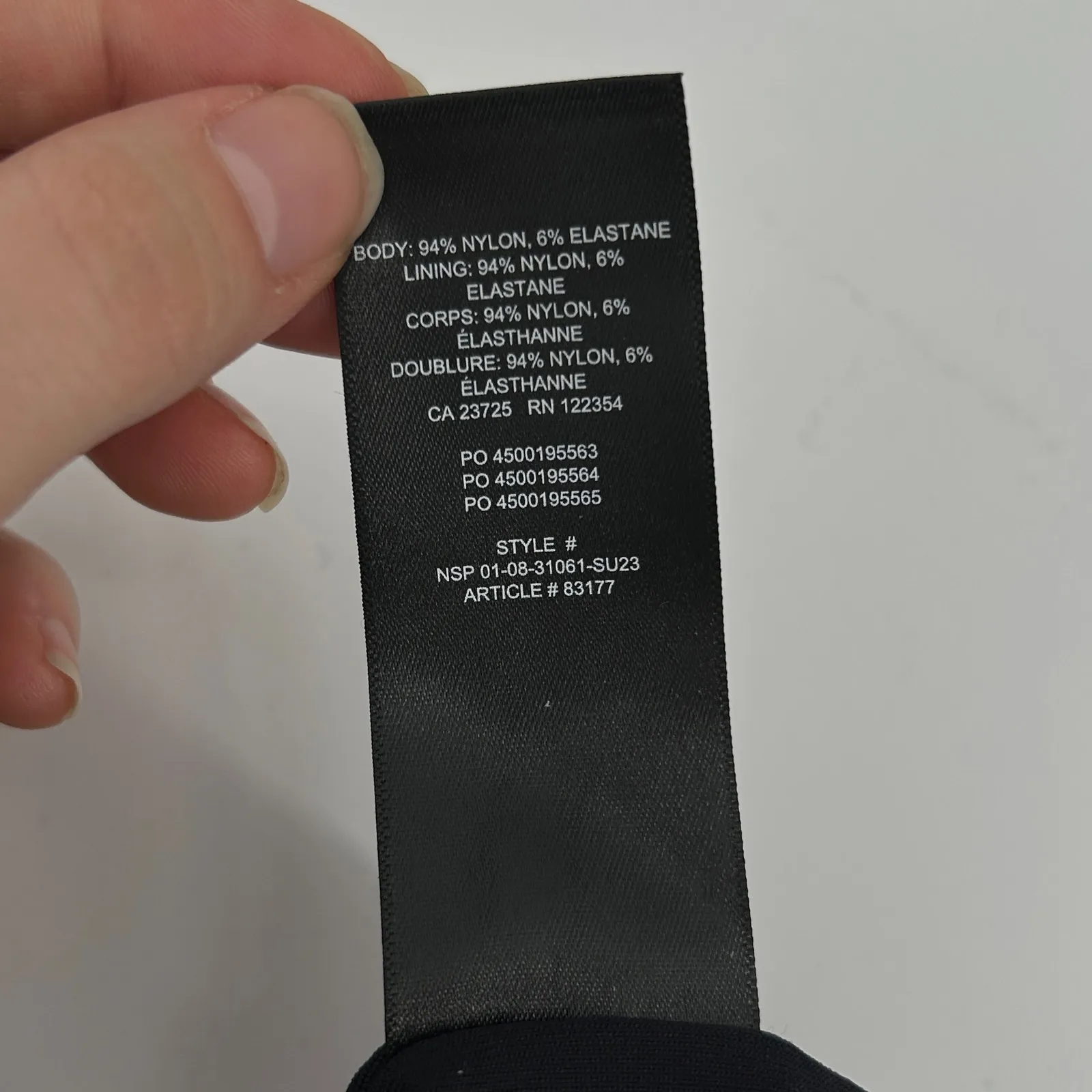 Aritzia BABATON Contour Mini Dress Womens Small Black LBD Holiday NYE Party NEW - Image 7