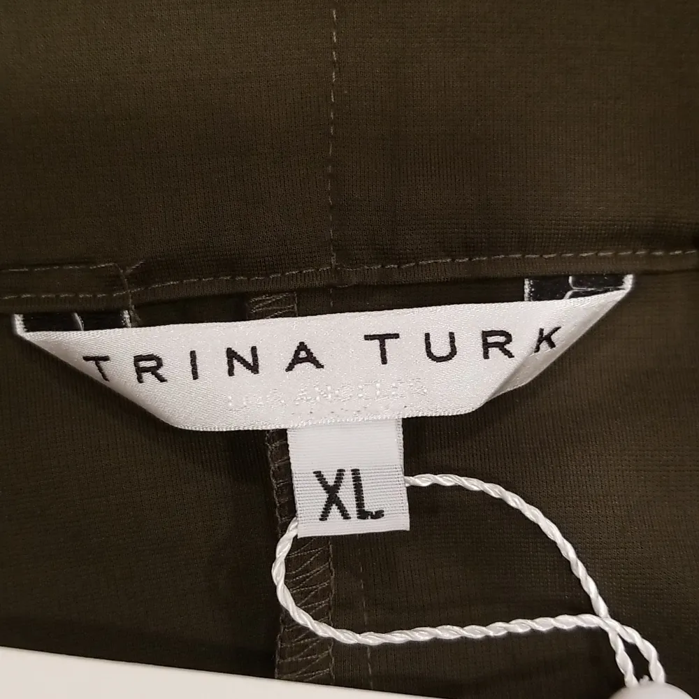 💕TRINA TURK💕 Sky Pant ~ Lounge Knit Olive Green XL NWT - Image 14