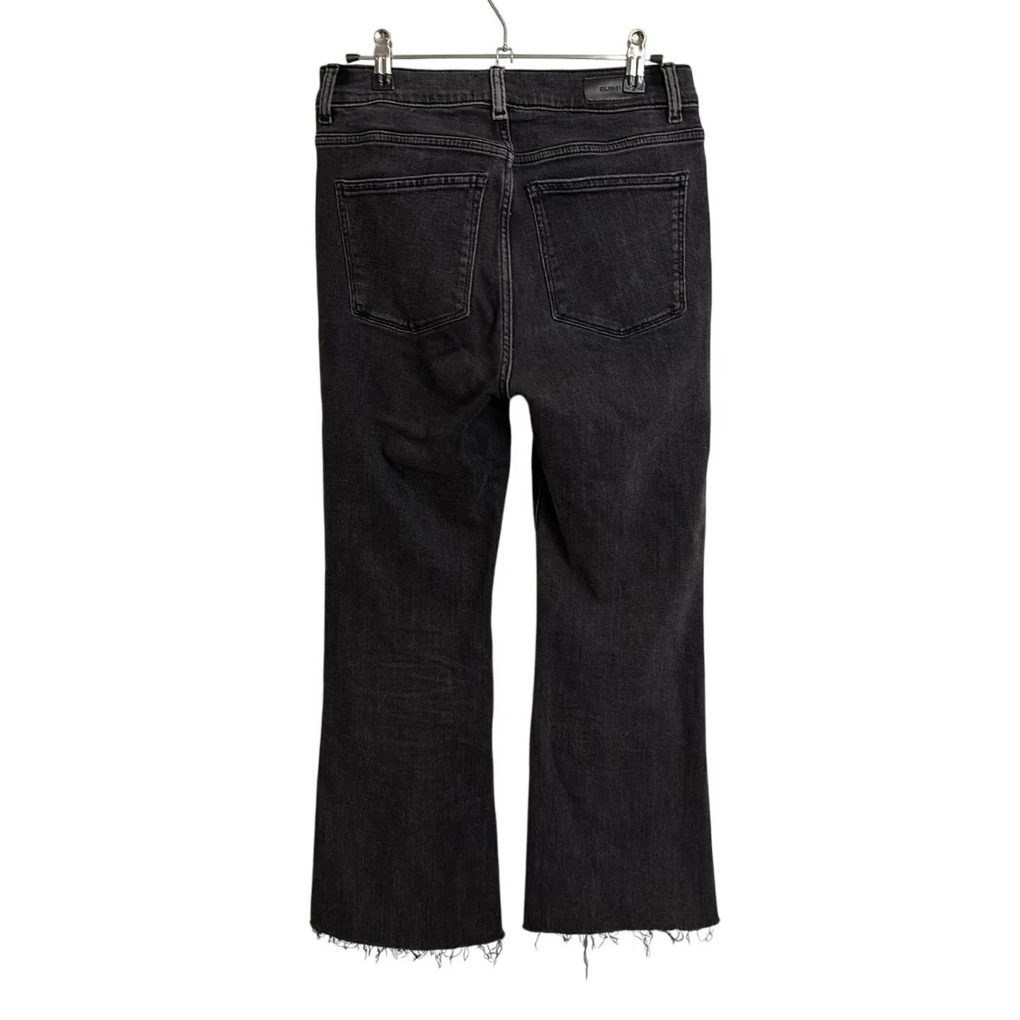 DL1961 Jeans Womens 28 Black Bridget Boot High Rise Instasculpt Raw Hem Bootcut - Image 2