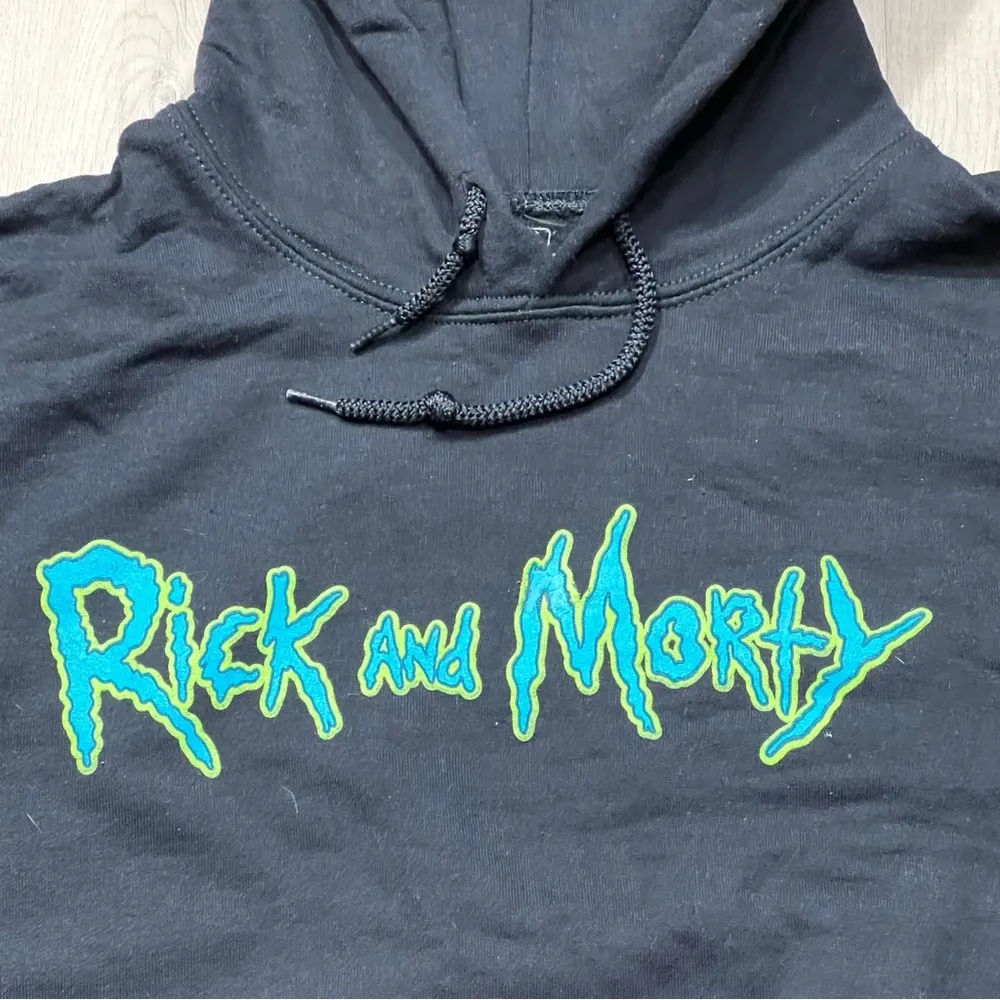 Rick And Morty Hoodie Fleece Pullover - Image 5