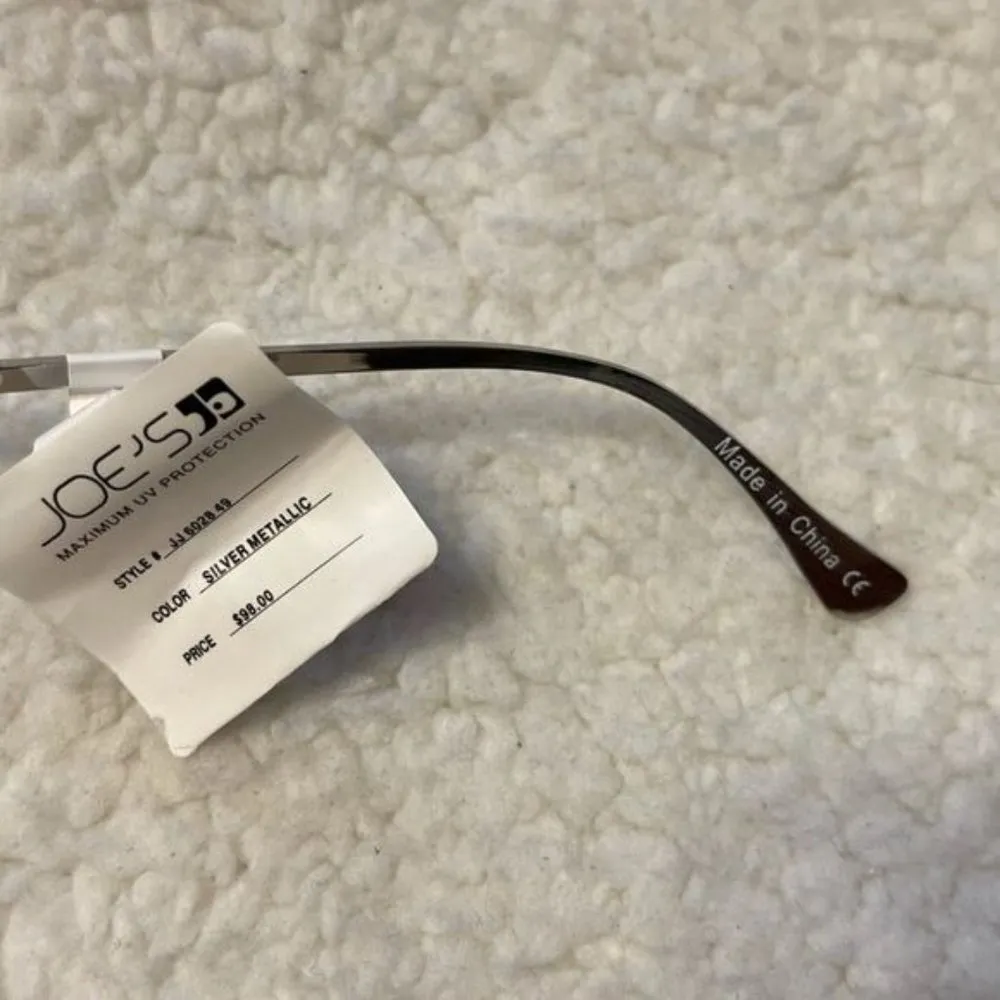 Joe’s Jeans Silver Metallic Sunglasses NWT - Image 7