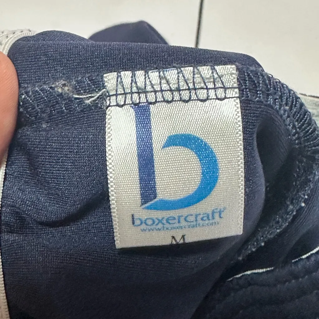 Boxercraft Navy and White Women's Athletic Shorts - Image 5