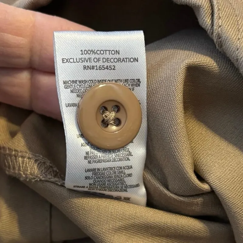 NEW Boys Lie Size L Hits Different Roth Pants Cargo Khaki Tan Brown - Image 7