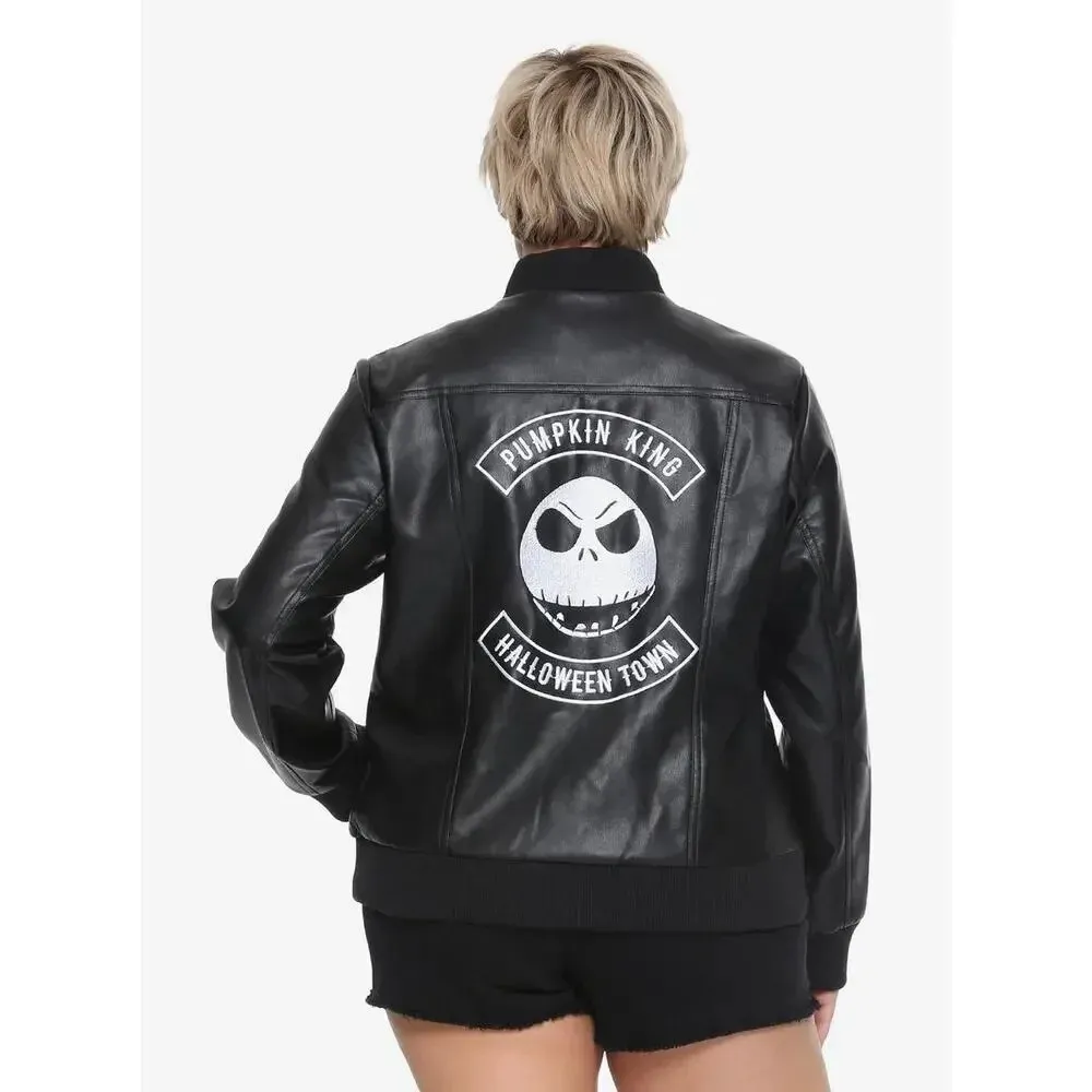 Disney's The Nightmare Before Christmas Women's Small Jack Skellington Jacket‎ - Image 2