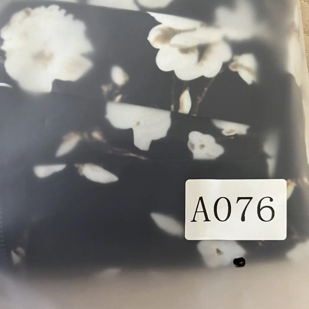 NWOT Alice+Olivia Kye Ruffle Floral Print Crepe Midi Dress 10 Lined Knee length - Image 11