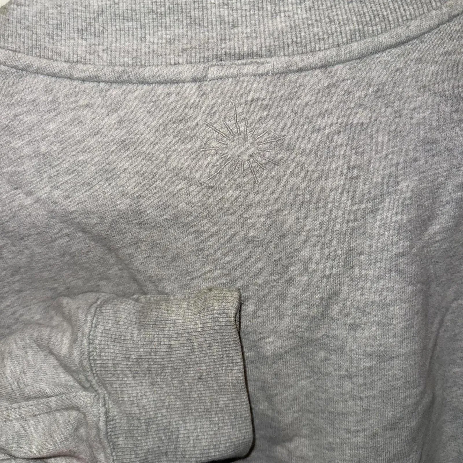 Aerie OFFLINE OTT cropped Seamed Quarter Zip Sweatshirt - Image 4