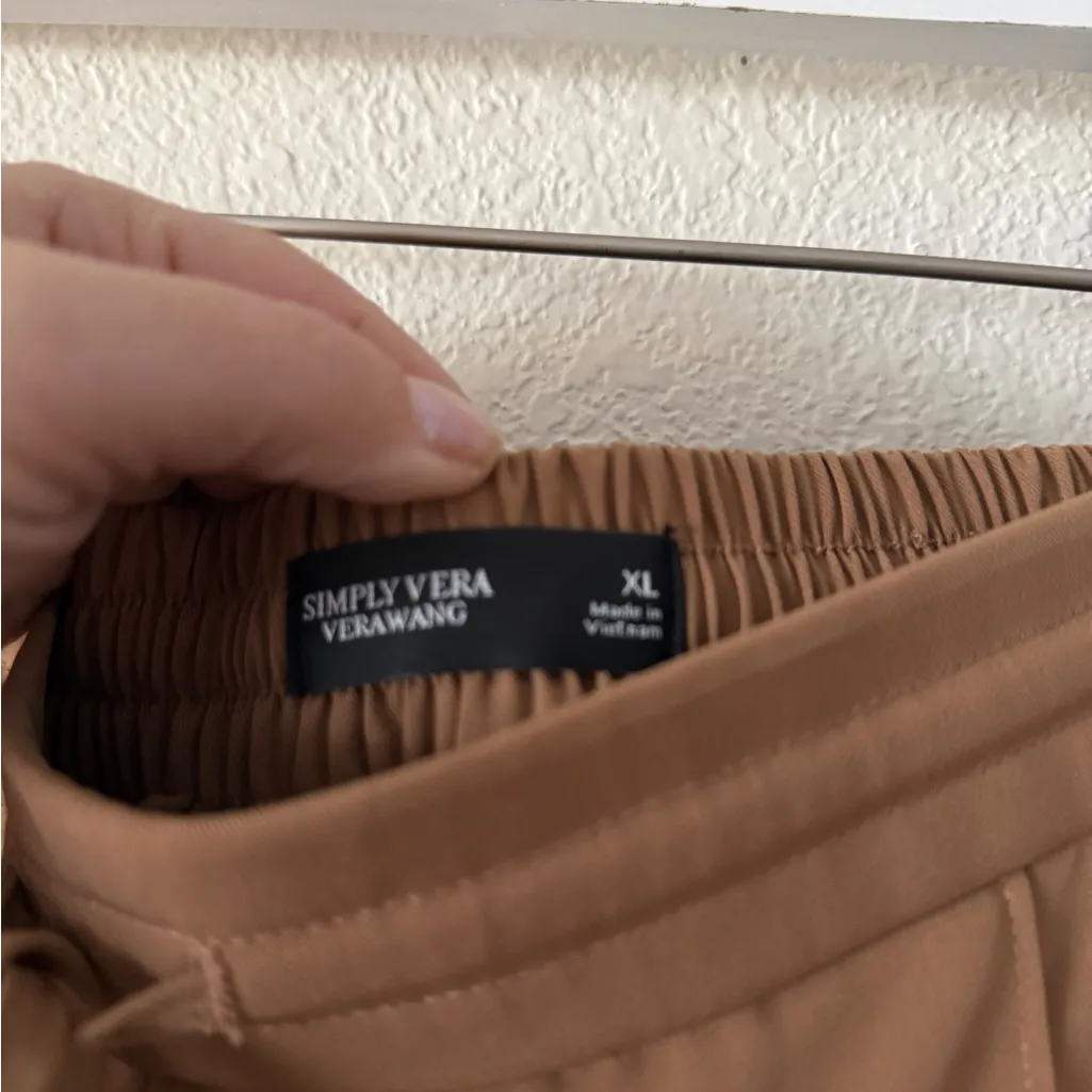Simply Vera Vera Wang brown Pants size XL - Image 3