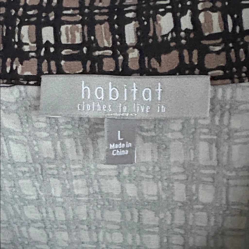 EUC Habitat Power Stretch Swing Jacket Top Size Large - Image 3