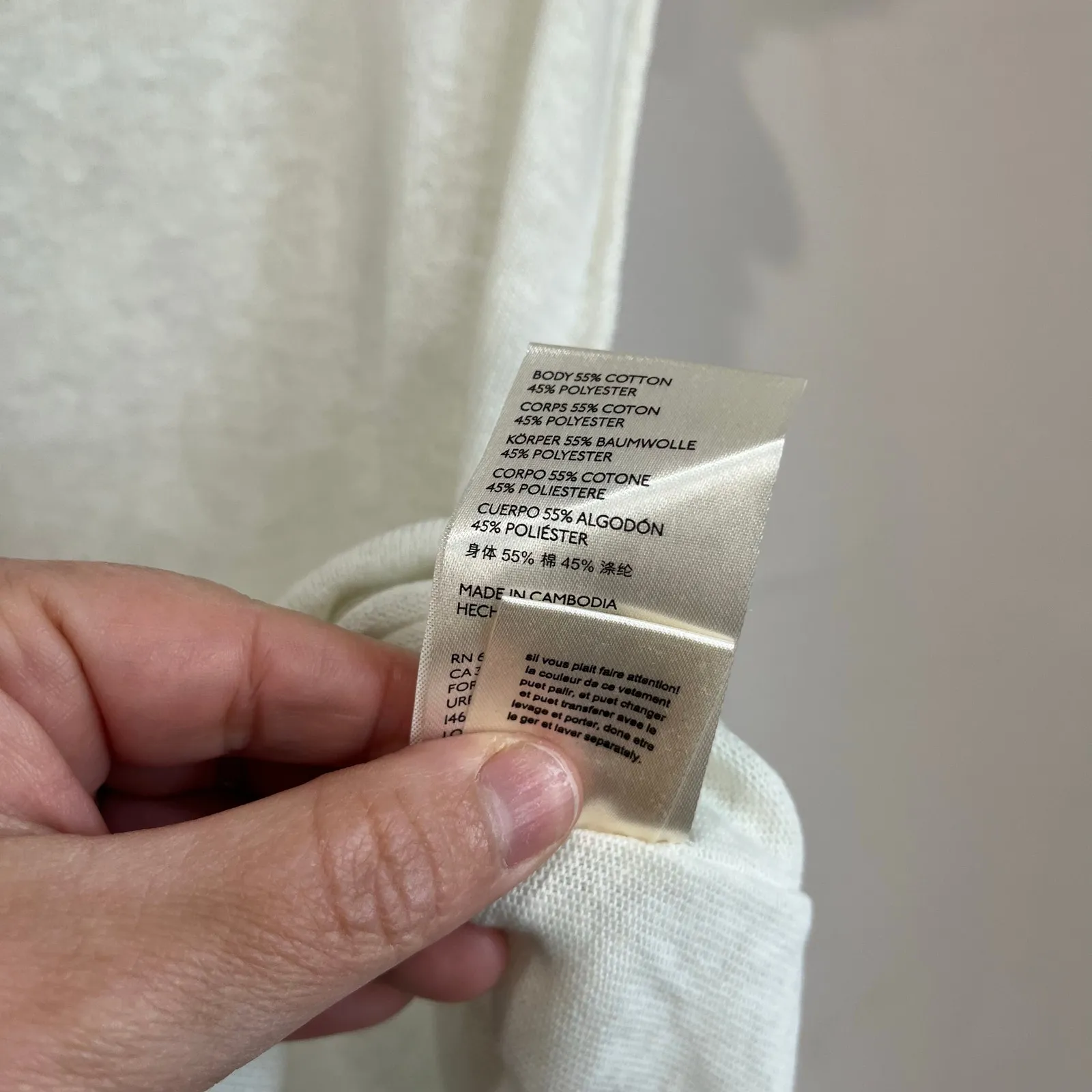 We The Free Ivory Button Henley Tee NWT Size Small ($58) - Image 8