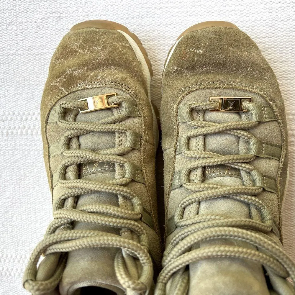 Air Jordan 11 Woman’s Retro Neutral Olive  Size 7 - Image 5