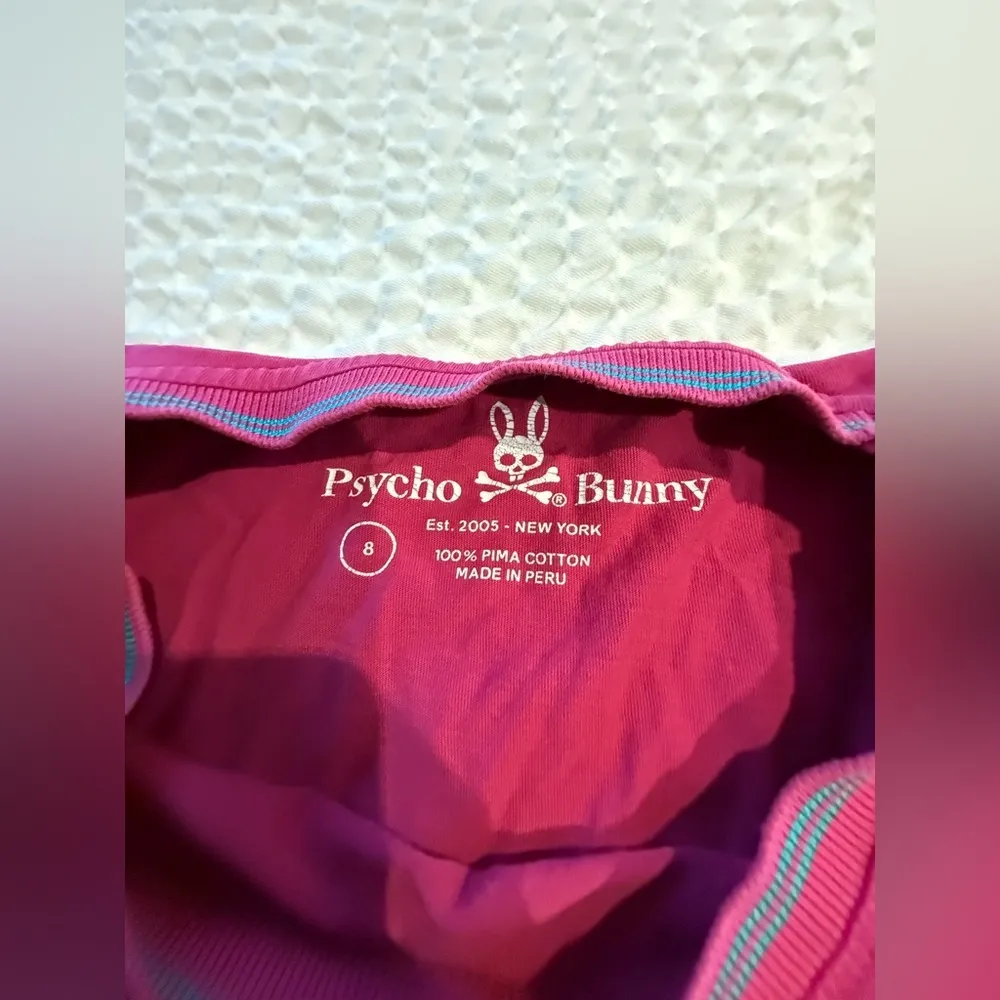 Psycho bunny Lafayette Crew Neck Long Sleeve, Size 8 - Image 4