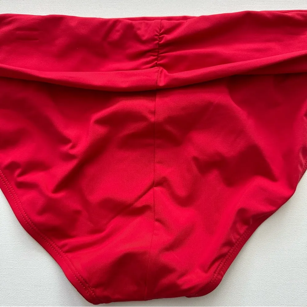 Jantzen Women’s Solid Foldover Bikini Bottom Size 12 - Image 5