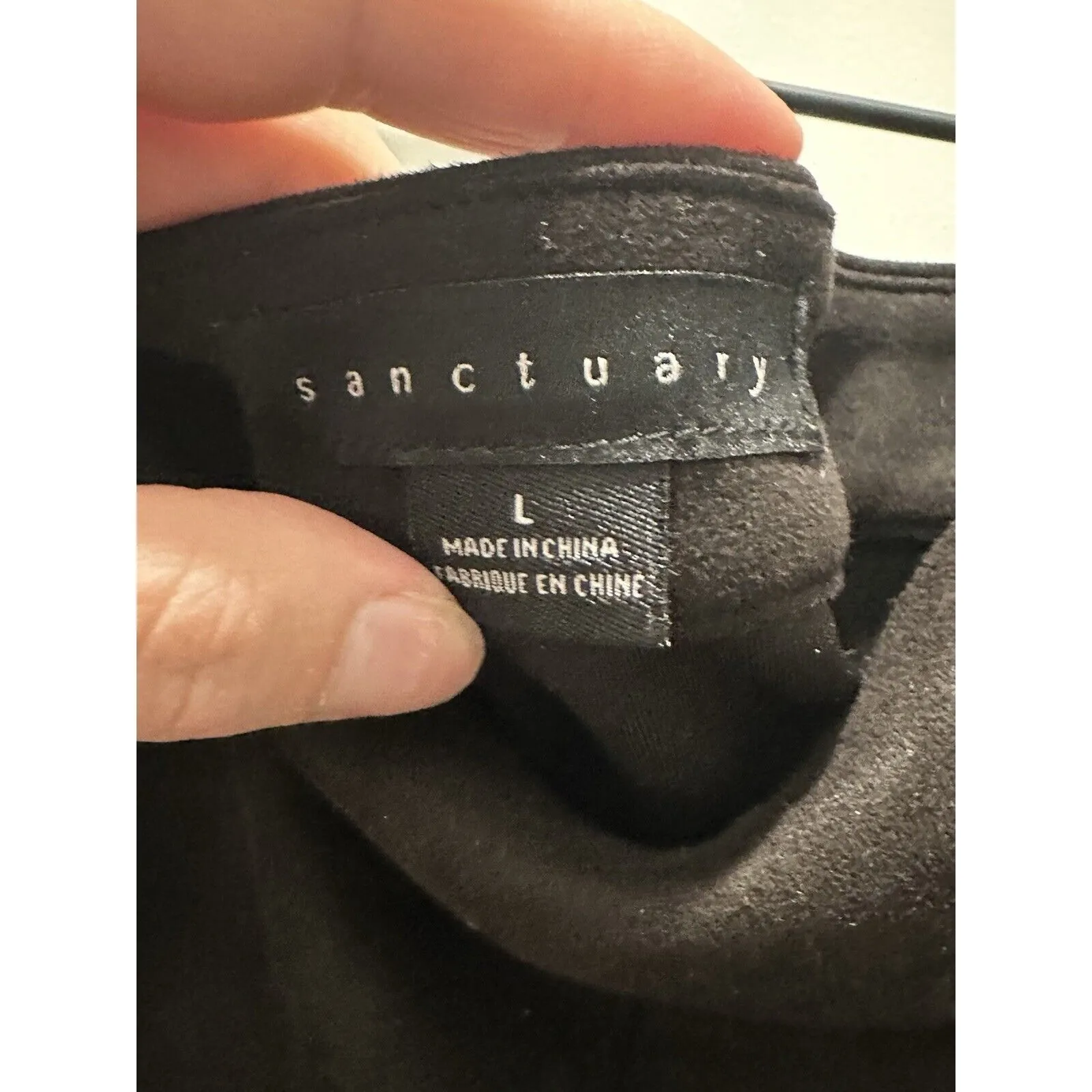 Sanctuary Penny Lane Faux Suede Mini Skirt Women’s Size L Box C - Image 4