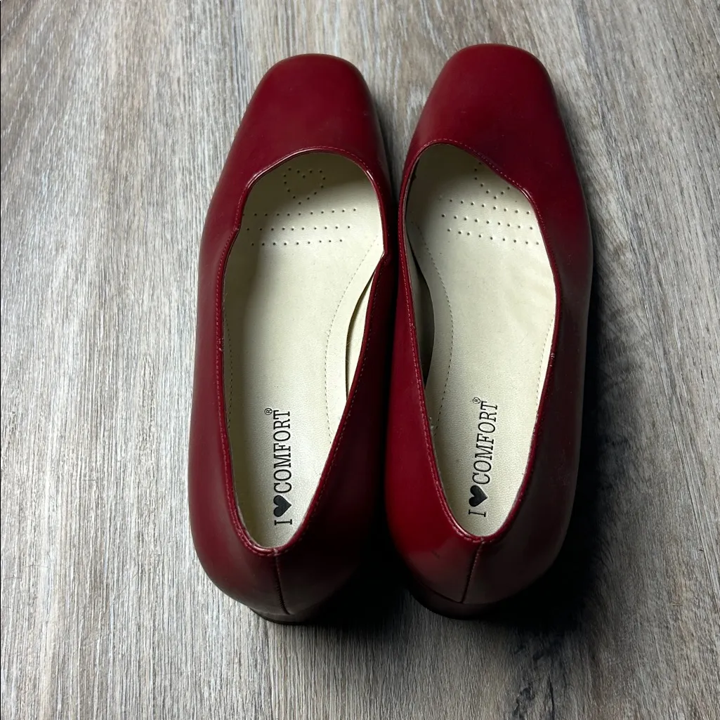 I Love Comfort Red Leather - Image 5