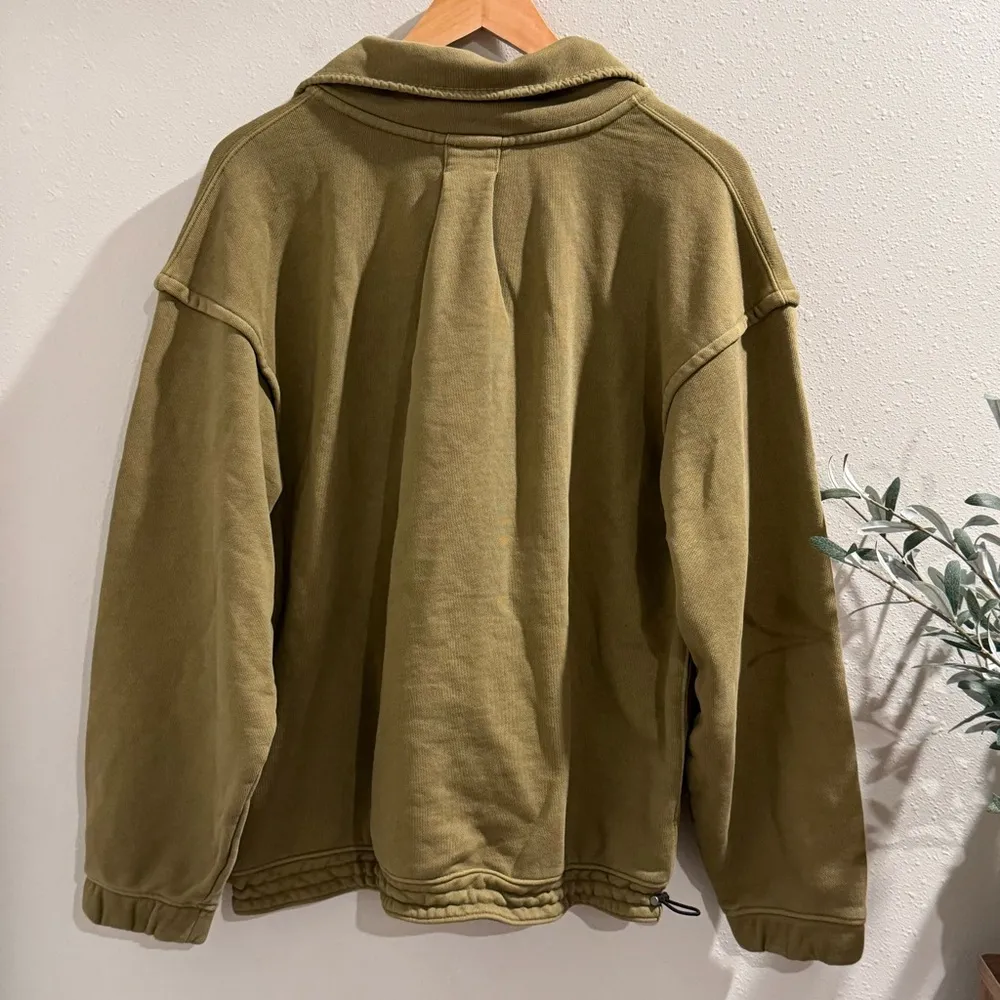 Free People Movement XS Tobacco Stash It Sweat  Pullover Sweatshirt Relaxed NWOT - Image 2